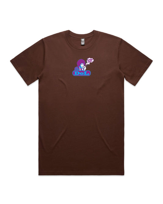 Stone Free Graphic Tee - Chestnut